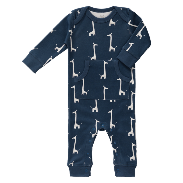 Pyjama zonder voet Giraf Indigo Blue