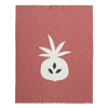 Gebreide deken Pineapple Red