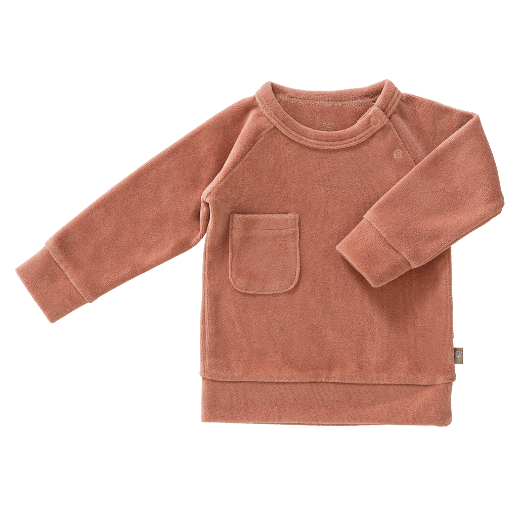 Sweater Velours Ash Rose