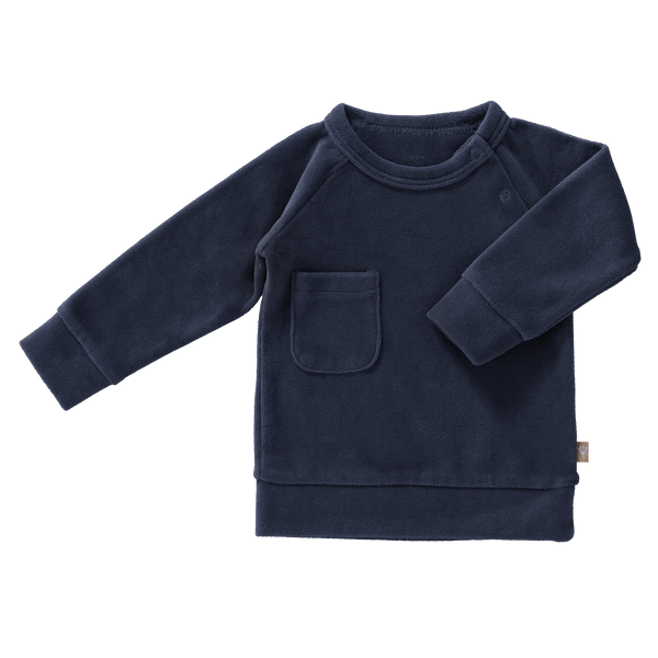 Sweater Velours Indigo